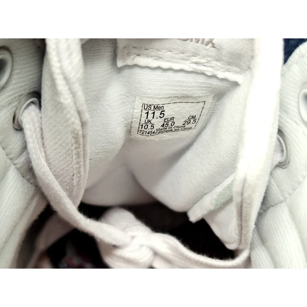Rare VANS BMX SK8 Hi Sneaker PopCush Perris Benegas Men Sz 11.5‎ Tru White Skate